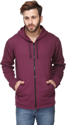 

Scott International Full Sleeve Solid Men's Sweatshirt, Purple