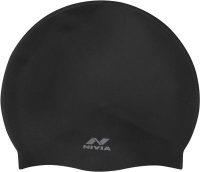 

Nivia CLASSIC JUNIOR Swimming Cap(Black, Pack of 1)
