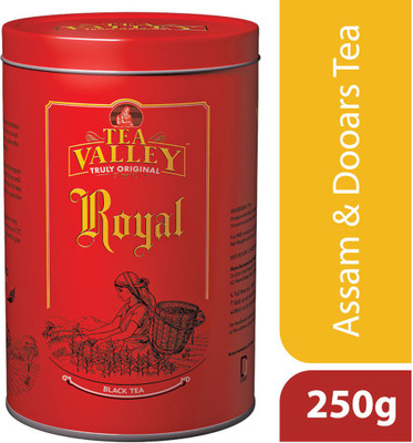 tea valley Premium blend of Assam & Dooars tea Black Tea(250 g, Tin)