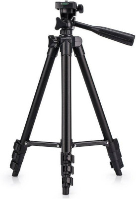 

Oxhox Tripod-3120 Professional Portable Aluminum Legs For Mobile, Video Cameras All DSLR Tripod (Black, Silver, Supports Up to 4200 g) Tripod(Black, Supports Up to 4200)