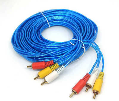 

MT KNOWLEDGE TV-out Cable HIGH QUALITY(Blue, For Home Theater)
