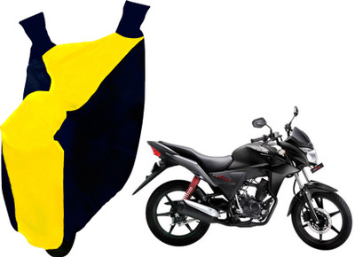 AUTO PEARL Two Wheeler Cover for Hero(CB Twister, Yellow, Blue)