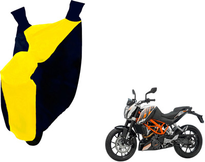 AUTO PEARL Two Wheeler Cover for KTM(Duke 390, Yellow, Blue)