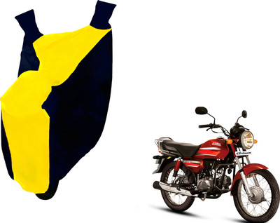 AUTO PEARL Two Wheeler Cover for Hero(CD Dawn, Yellow, Blue)