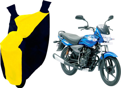 AUTO PEARL Two Wheeler Cover for Bajaj(Platina, Yellow, Blue)