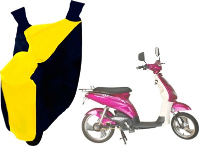 AUTO PEARL Two Wheeler Cover for Avon(E Lite, Yellow, Blue)