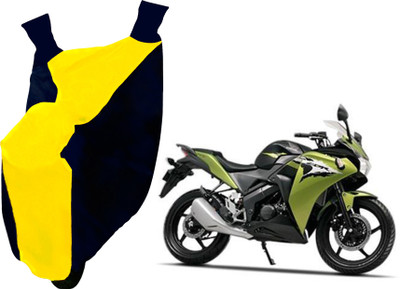 AUTO PEARL Two Wheeler Cover for Hero(CBR 150R, Yellow, Blue)
