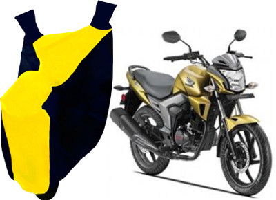 AUTO PEARL Two Wheeler Cover for Hero(CB Trigger, Yellow, Blue)