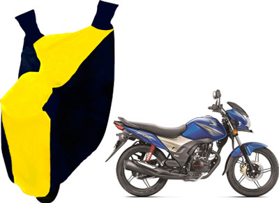 AUTO PEARL Two Wheeler Cover for Hero(CB Shine, Yellow, Blue)