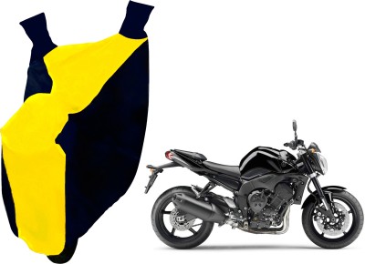 AUTO PEARL Two Wheeler Cover for Yamaha(FZ, Yellow, Blue)