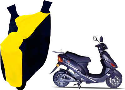 AUTO PEARL Two Wheeler Cover for Avon(Yellow, Blue)