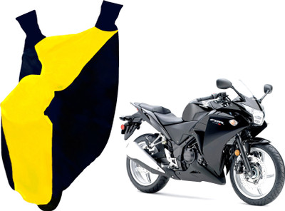 AUTO PEARL Two Wheeler Cover for Hero(CBR 250R, Yellow, Blue)