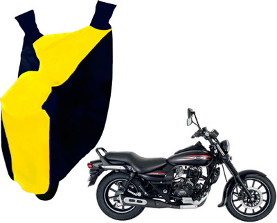 AUTO PEARL Two Wheeler Cover for Bajaj(Avenger, Yellow, Blue)