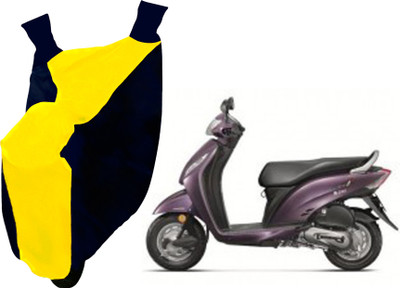AUTO PEARL Two Wheeler Cover for Hero(Activa i, Yellow, Blue)