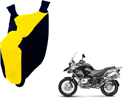 AUTO PEARL Two Wheeler Cover for BMW(1200 GS, Yellow, Blue)