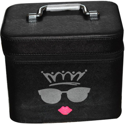 

Cameleon Faux Leather Black Jewellery & Makeup Vanity box Jewellery and Makeup Vanity Box(Black)