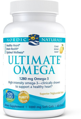 

Nordic Naturals Ultimate Omega Lemon -- 1000 mg - 60 Softgels(60 No)