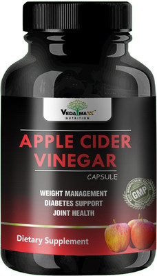 

VEDA MAXX Apple Cider Vinegar Capsule for weight loss, Diabetes Support (Pack of 01)(500 mg)