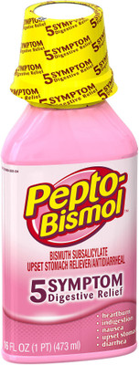 

Pepto-Bismol Upset Stomach Reliever - Antidiarrheal Original -- 16 fl oz(473 ml)