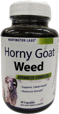 

Horny Goat Weed Supplement with fast acting Maca Root 60 Capsules(60 No)