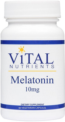 

Vital Nutrients Melatonin 10 mg - 60 Vegetarian Capsules(60 No)