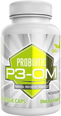 

BiOptimizers Best Probiotics P3-OM for Unisex - Powerful Proteolytic Probiotics, 120 Capsules(120 No)