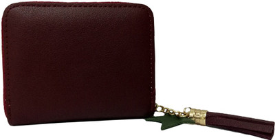 

landloper Girls Maroon Artificial Leather Wallet(4 Card Slots)