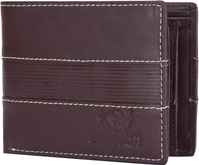 

Bull Kraft Men Brown Genuine Leather Wallet(7 Card Slots)