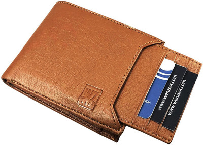 

Wenzest Men Tan Artificial Leather Wallet(6 Card Slots)