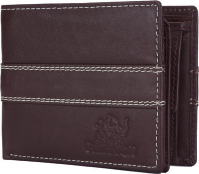 

Bull Kraft Men Brown Genuine Leather Wallet(7 Card Slots)