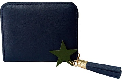 

landloper Girls Blue Artificial Leather Wallet(4 Card Slots)