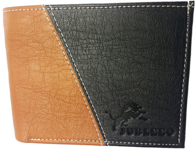 

jubleeo Men Tan Genuine Leather Wallet(3 Card Slots)