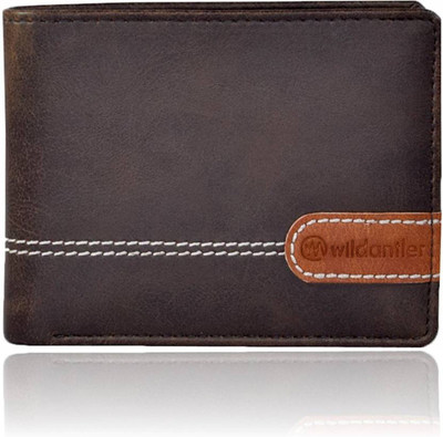 

Wildantler Men Brown Artificial Leather Wallet(6 Card Slots)