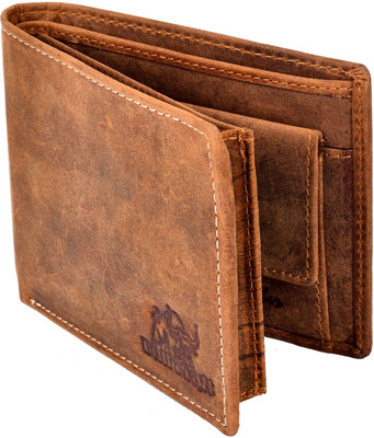 

Bull Kraft Men Brown Genuine Leather Wallet(7 Card Slots), Brown-05