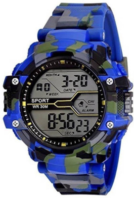 

Xotak sports watch stopwatch blue color low price attractive Watch - For Boys