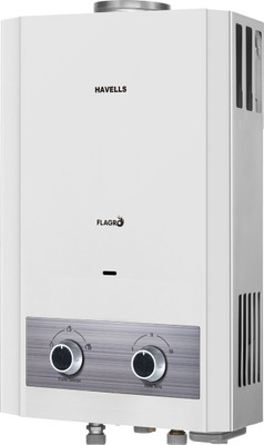 

Havells 6 L Gas Water Geyser(White, 1.2 kg 6L Flagro NG Geyser)