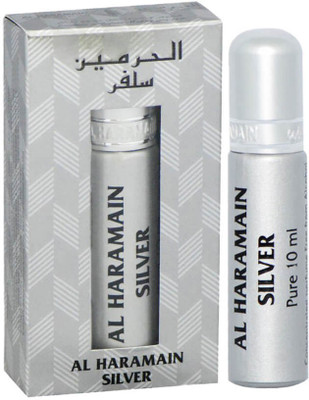 

Al Haramain Silver Fragrance Roll On Attar - 10 ml Floral Attar(Floral)