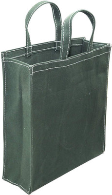 

saisan Super Strong Heavy Duty Milk Bag / Shopping Bag /Grocery Bag / vegetable bag with Reinforced Handles & Thick Bottom for Strength Multipurpose Bag(Green, 5 L)