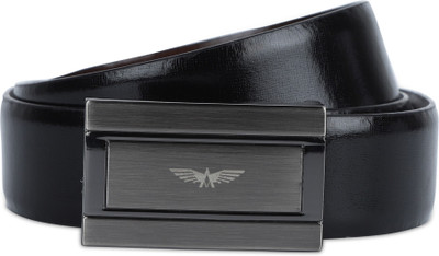 

Park Avenue Men Black Genuine Leather Belt, Multicolor