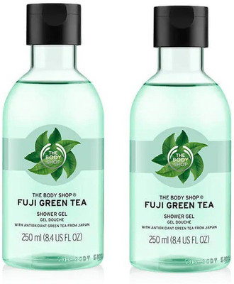 

The Body Shop Fuji Green Tea Shower Gel Combo (250ML+250ML Pack Of Two)(500, Pack of 2)