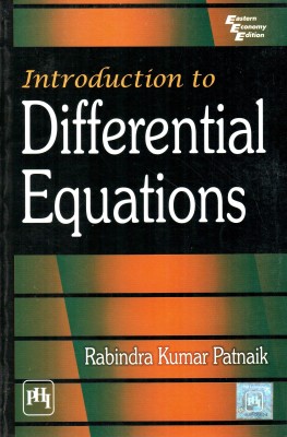 Introduction to Differential Equations(English, Paperback, Rabindra Kumar Patnaik)