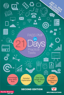 Pass PMP in 21 Days Practice Tests(English, Paperback, Sharma Kavita)