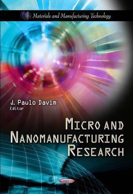 Micro & Nanomanufacturing Research(English, Paperback, unknown)
