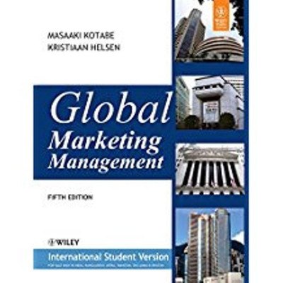 Global Marketing Management, Isv.(English, Paperback, Kotabe Masaaki)