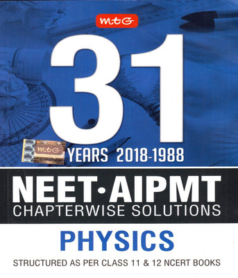 31 Years Neet-Aipmt Chapterwise Solutions - Physics(English, Paperback, unknown)