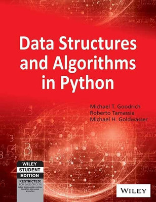 Data Structures and Algorithms in Python(English, Paperback, Goodrich Michael T.)