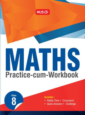 Maths Practice-cum-workbook Class 8(English, Paperback, MTG Editorial Board)