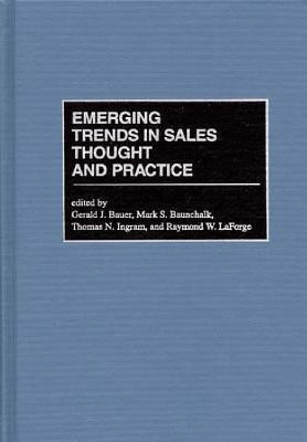 Emerging Trends in Sales Thought and Practice(English, Hardcover, Bauer Gerald J.)