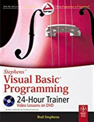 Stephens' Visual Basic Programming 24-Hour Trainer (with CD)(English, Paperback, Stephens Rod)