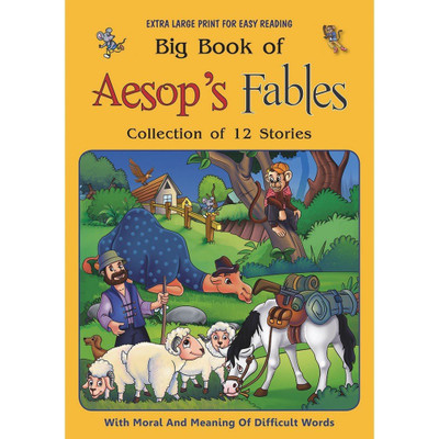 Big Book of Aesop's Fables - Collection of 12 Stories(English, Hardcover, Shree Book Centre)